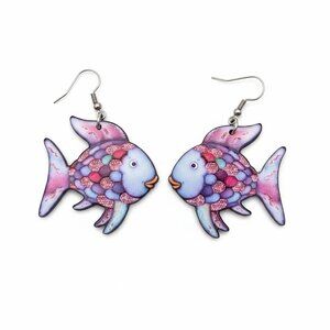 Colorful Fish Earrings